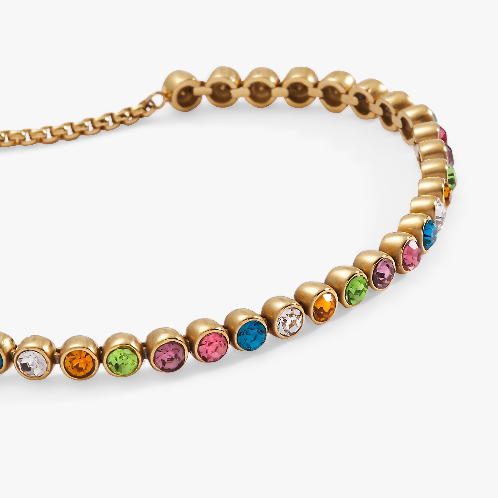 Colorful Christmas Bolo Bracelet Stainless Steel Silver | Alex and Ani