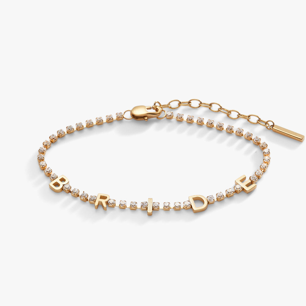 Bride Tennis Chain Bracelet Stainless Steel Silver | Alex and Ani