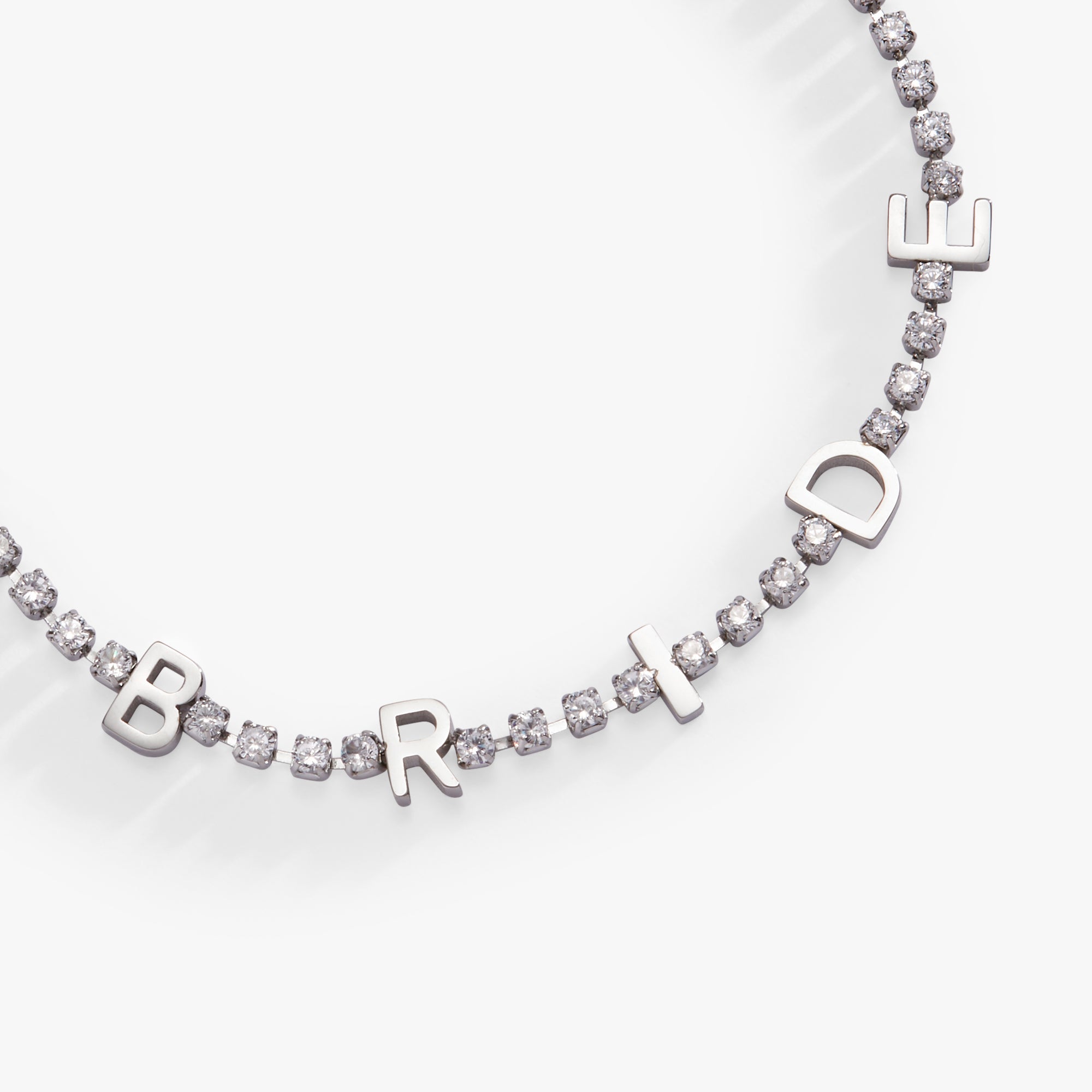 Bride Tennis Chain Bracelet Stainless Steel Silver | Alex and Ani
