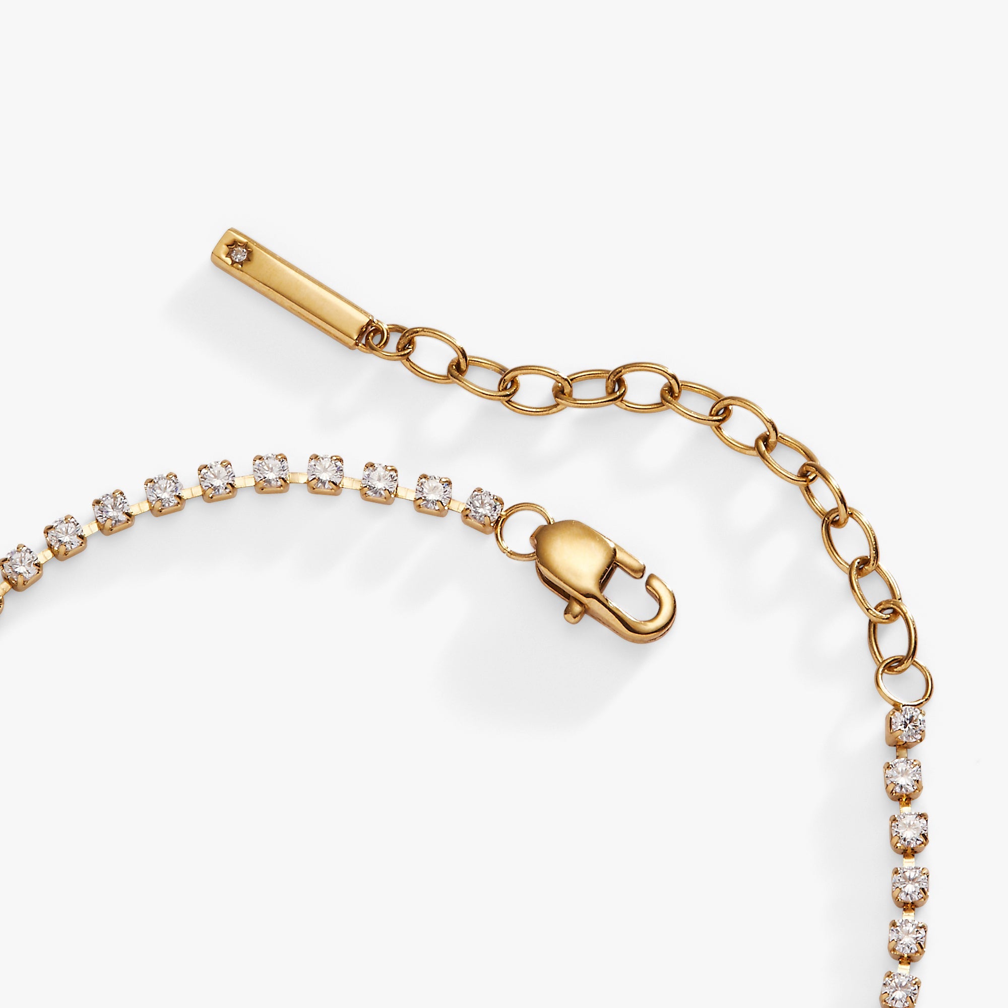Bride Tennis Chain Bracelet Stainless Steel Silver | Alex and Ani