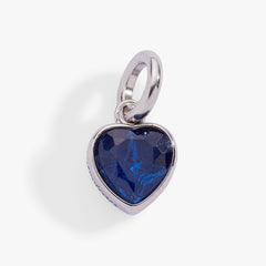 Protection' Heart Birthstone Charm-SEPTEMBER Stainless Steel Gold | Alex and Ani