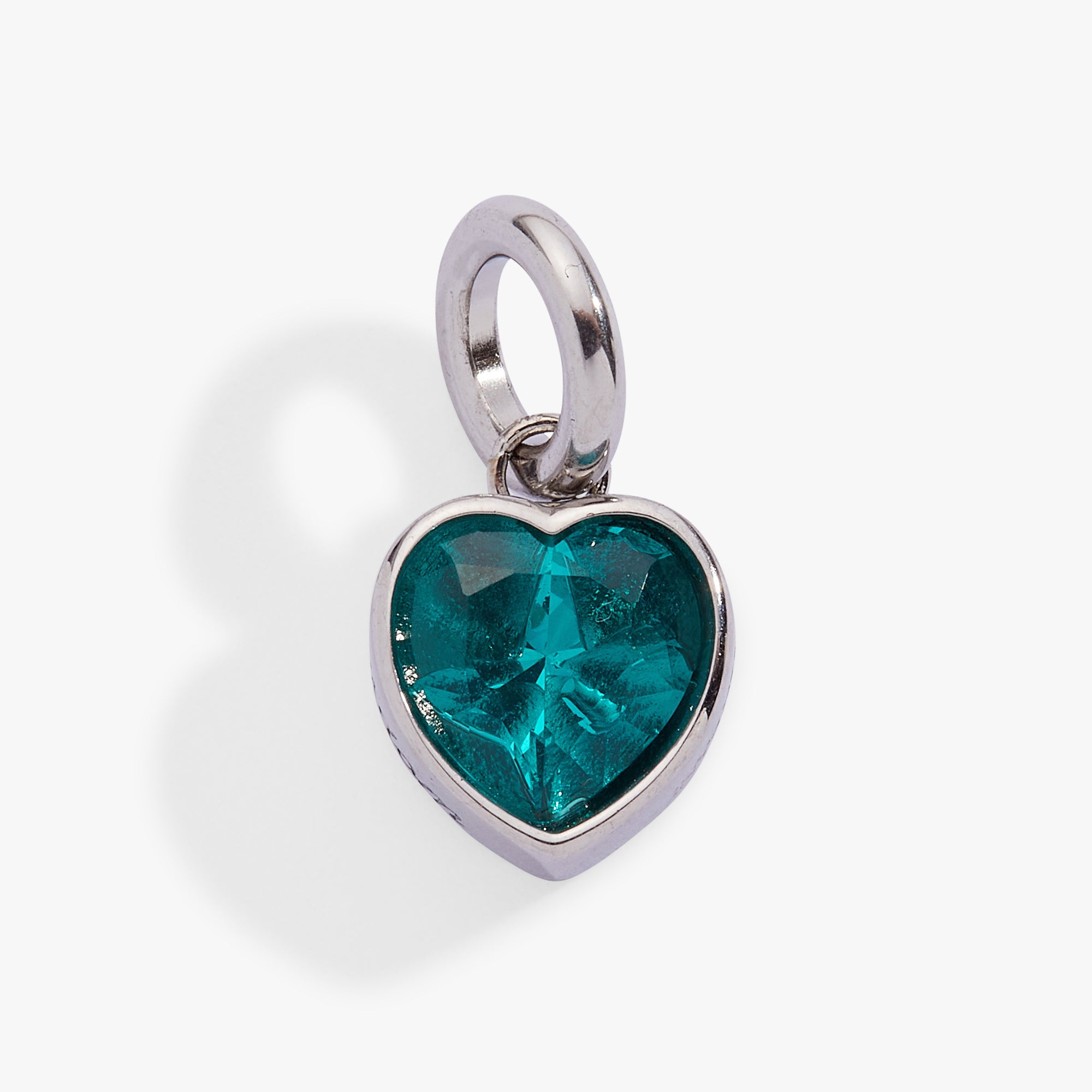 Wisdom' Heart Birthstone Charm-DECEMBER Stainless Steel Gold | Alex and Ani
