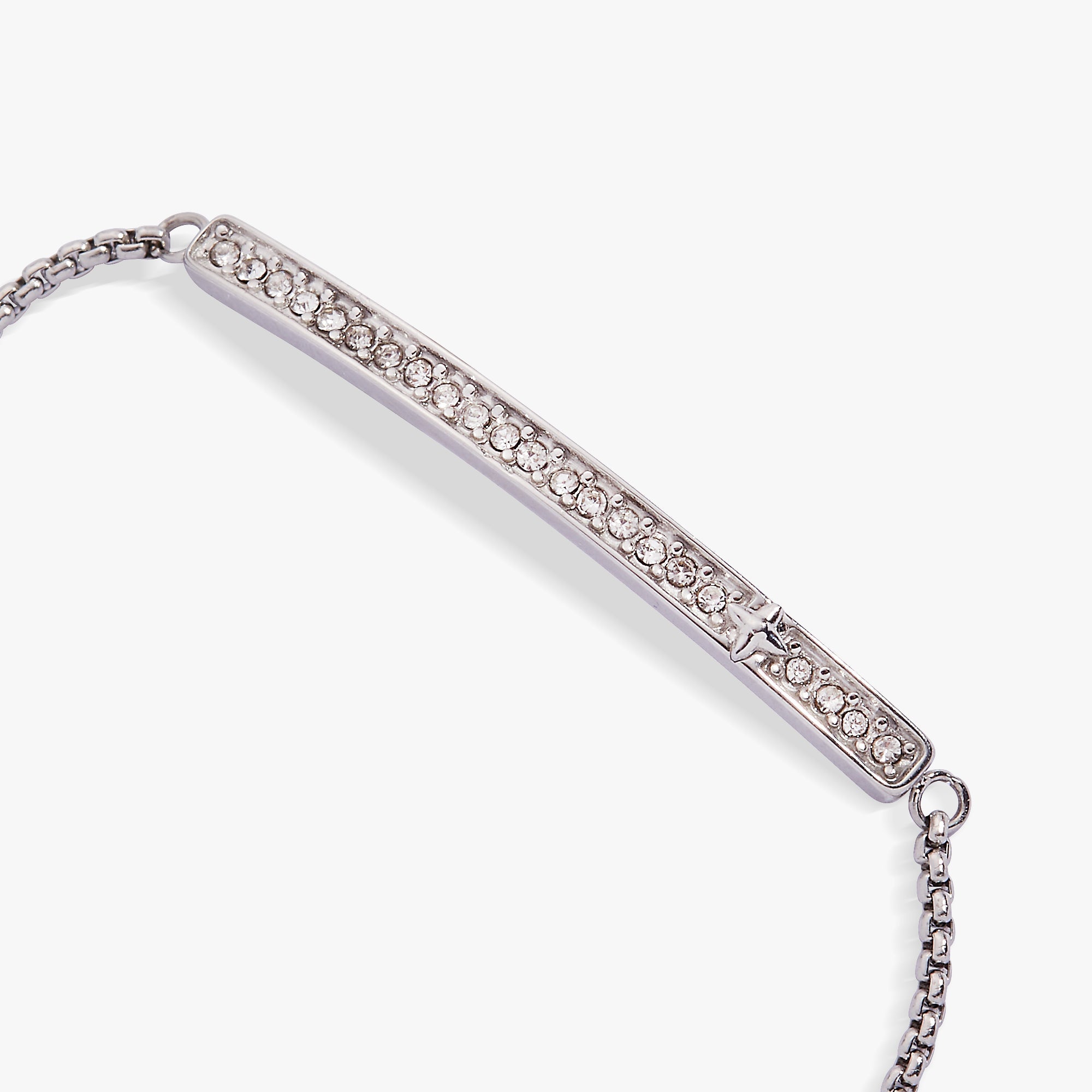 Birthstone Pave Bolo - April Stainless Steel Gold | Alex and Ani