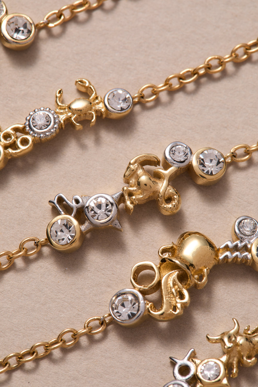 Aquarius Symbol Inline Bracelet Two Tone - Stainless Steel | Alex and Ani