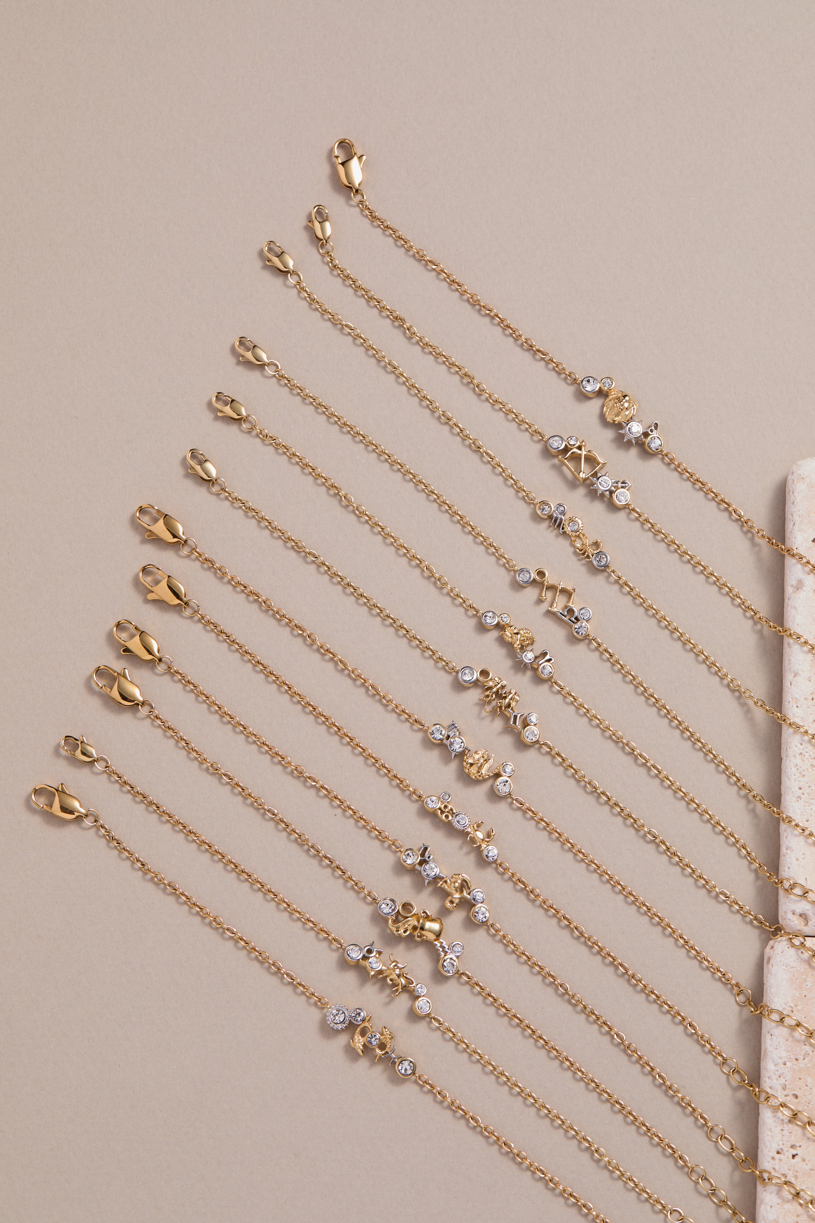 Aries Symbol Inline Bracelet Two Tone - Stainless Steel | Alex and Ani