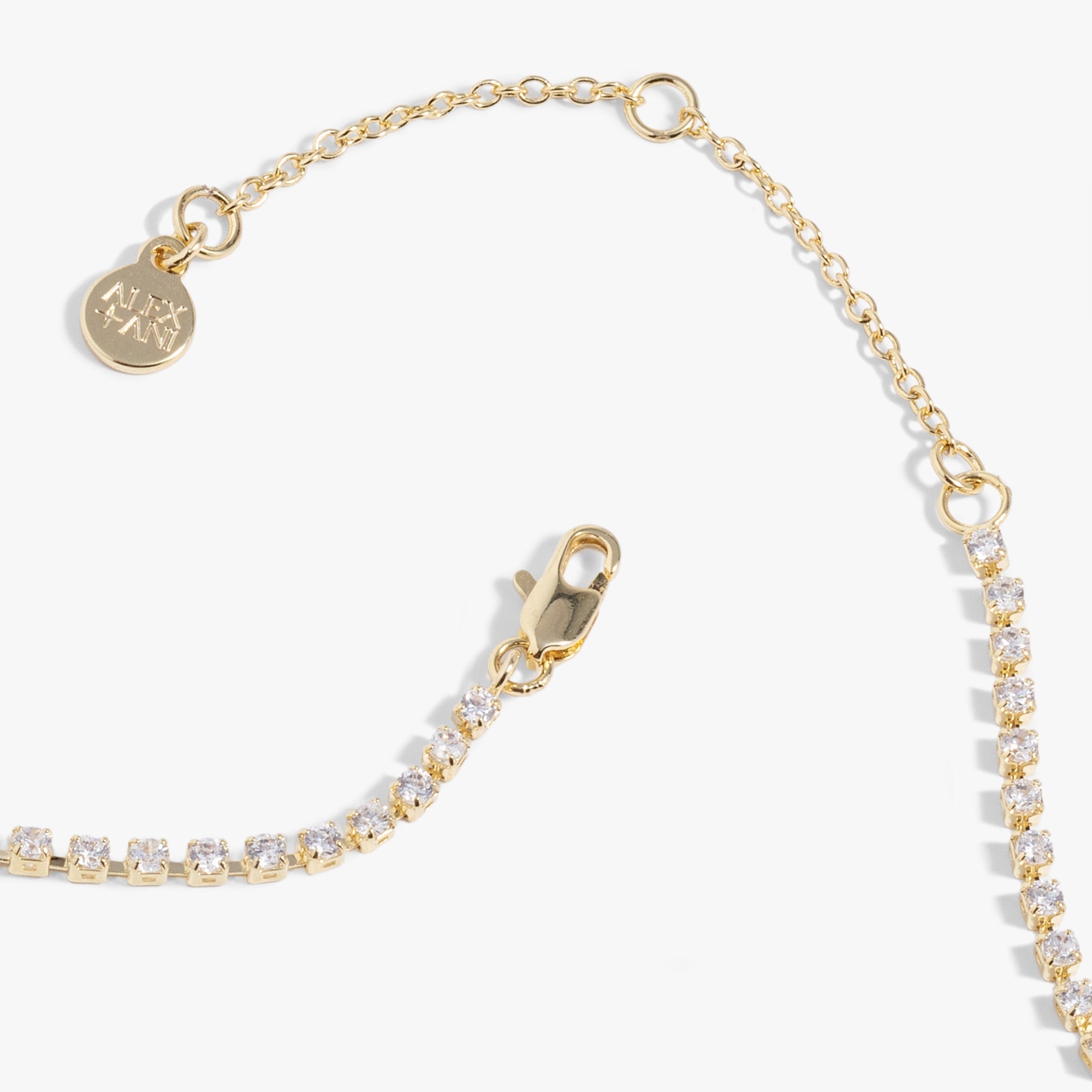 Love Tennis Necklace Gold | Alex and Ani