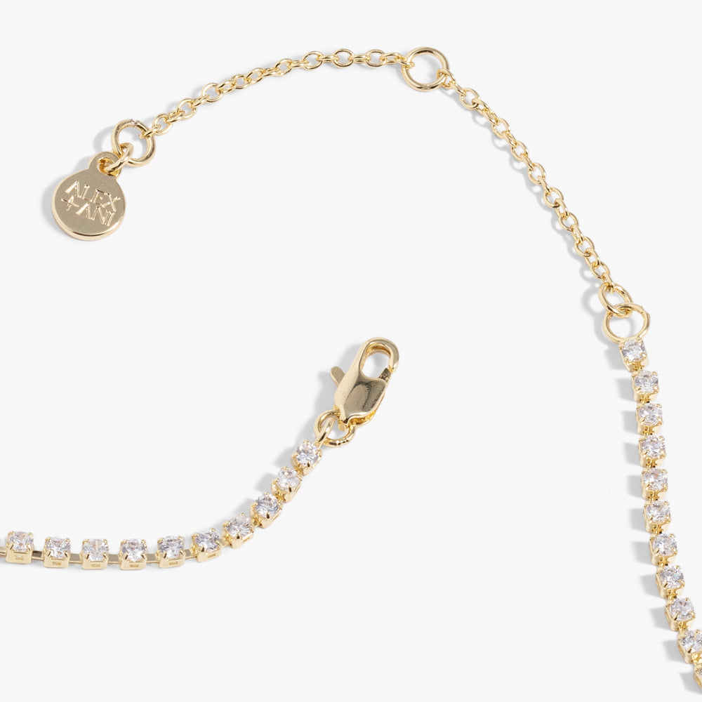Love Tennis Necklace Gold | Alex and Ani
