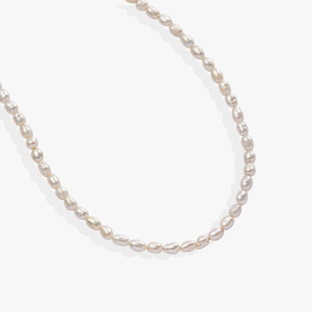 Freshwater Pearl Necklace Stainless Steel Gold | Alex and Ani