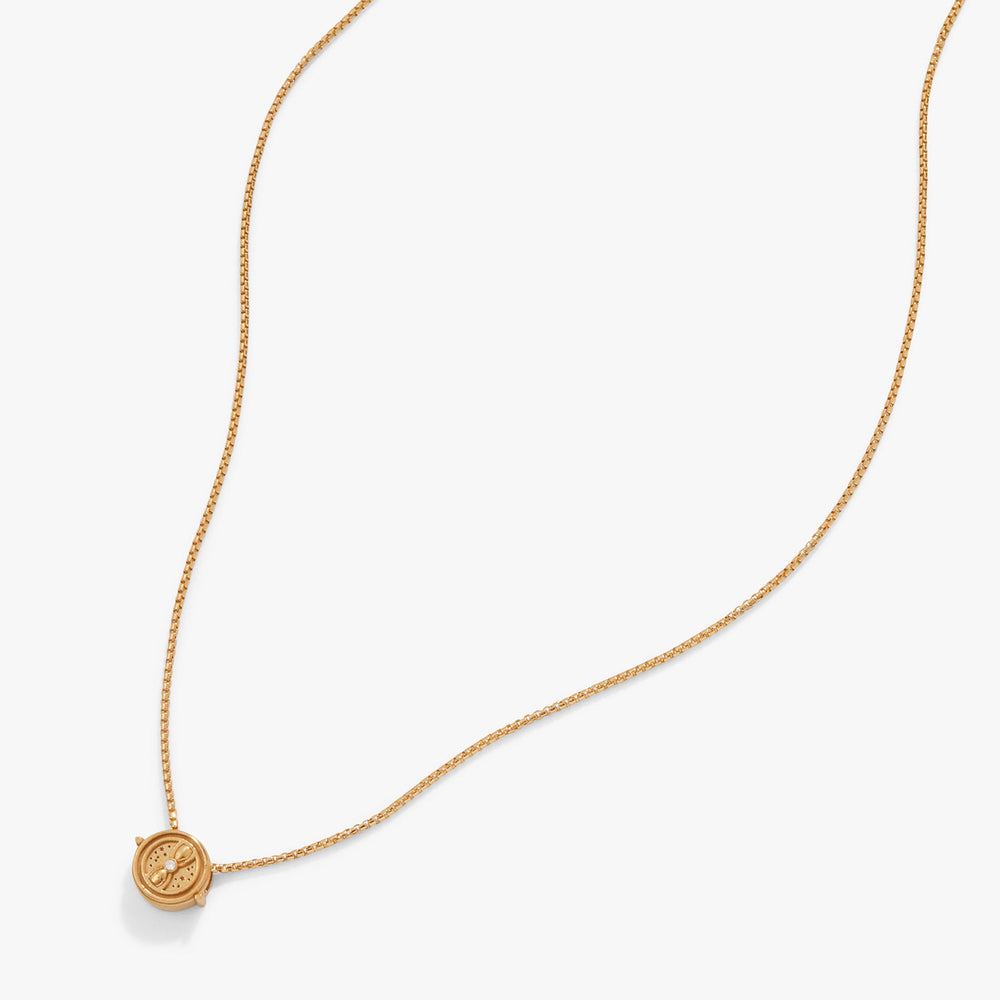 Harry Potter™ Time Turner Necklace, Gold 14kt Gold Over Sterling Silver | Alex and Ani