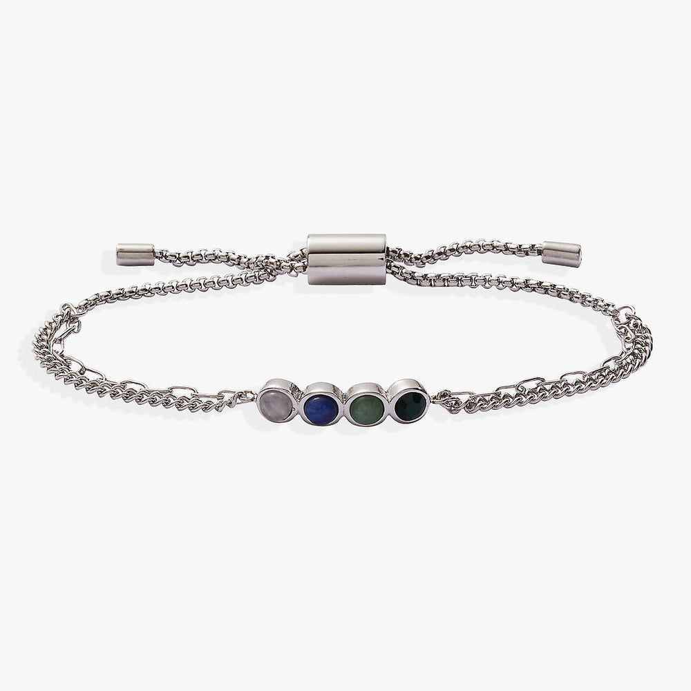 Wife Acrostic Bolo Stainless Steel Silver | Alex and Ani