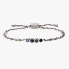 Wife Acrostic Bolo Stainless Steel Silver | Alex and Ani