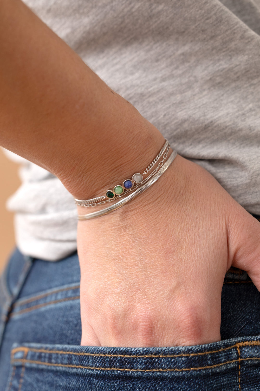 Wife Acrostic Bolo Stainless Steel Silver | Alex and Ani