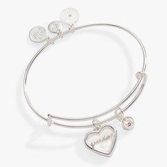 Grandma Mother of Pearl Bangle Gold | Alex and Ani