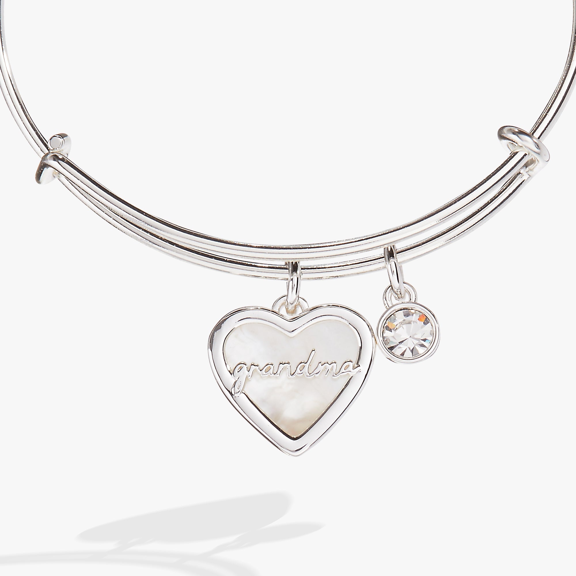 Grandma Mother of Pearl Bangle Gold | Alex and Ani