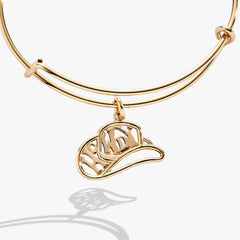 Howdy Charm Bangle Gold | Alex and Ani