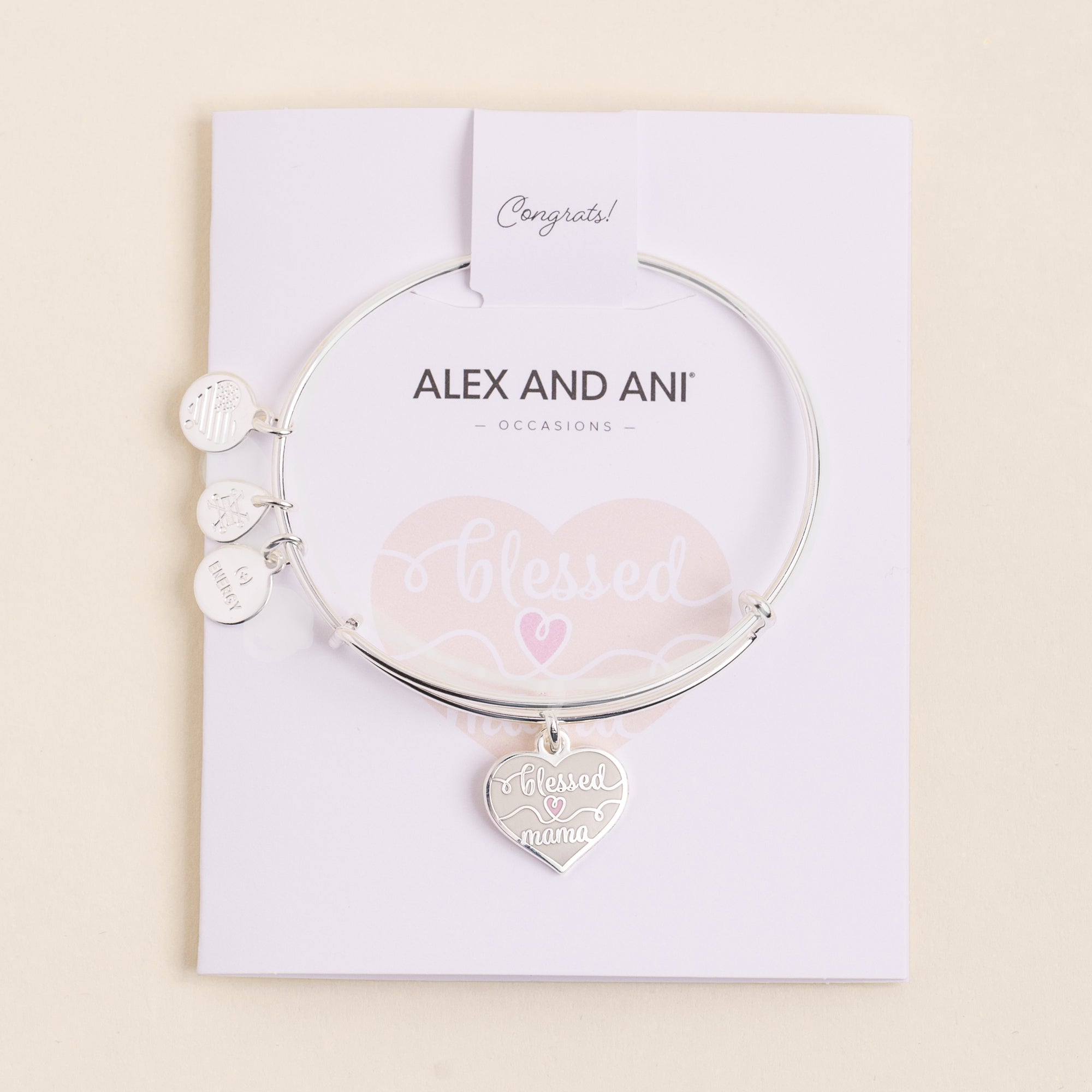 Blessed Mama' Charm Bangle - Alex and Ani
    
    
    
       Shiny Silver | Alex and Ani
