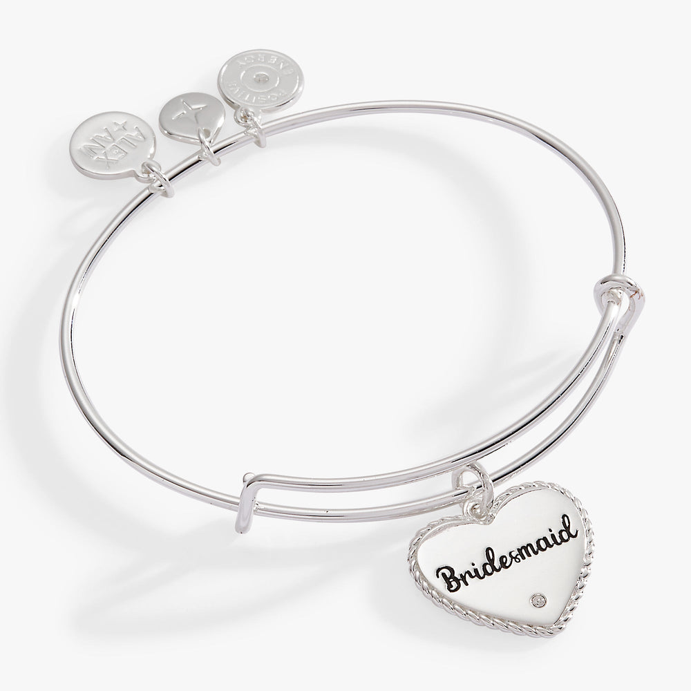 Bridesmaid Heart Bangle Gold | Alex and Ani