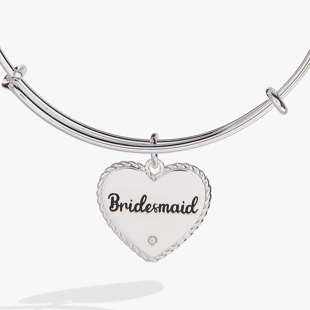 Bridesmaid Heart Bangle Gold | Alex and Ani