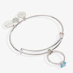 Bride-to-Be Charm Bangle Bracelet – Engagement or Bridal Shower Gift Silver | Alex and Ani