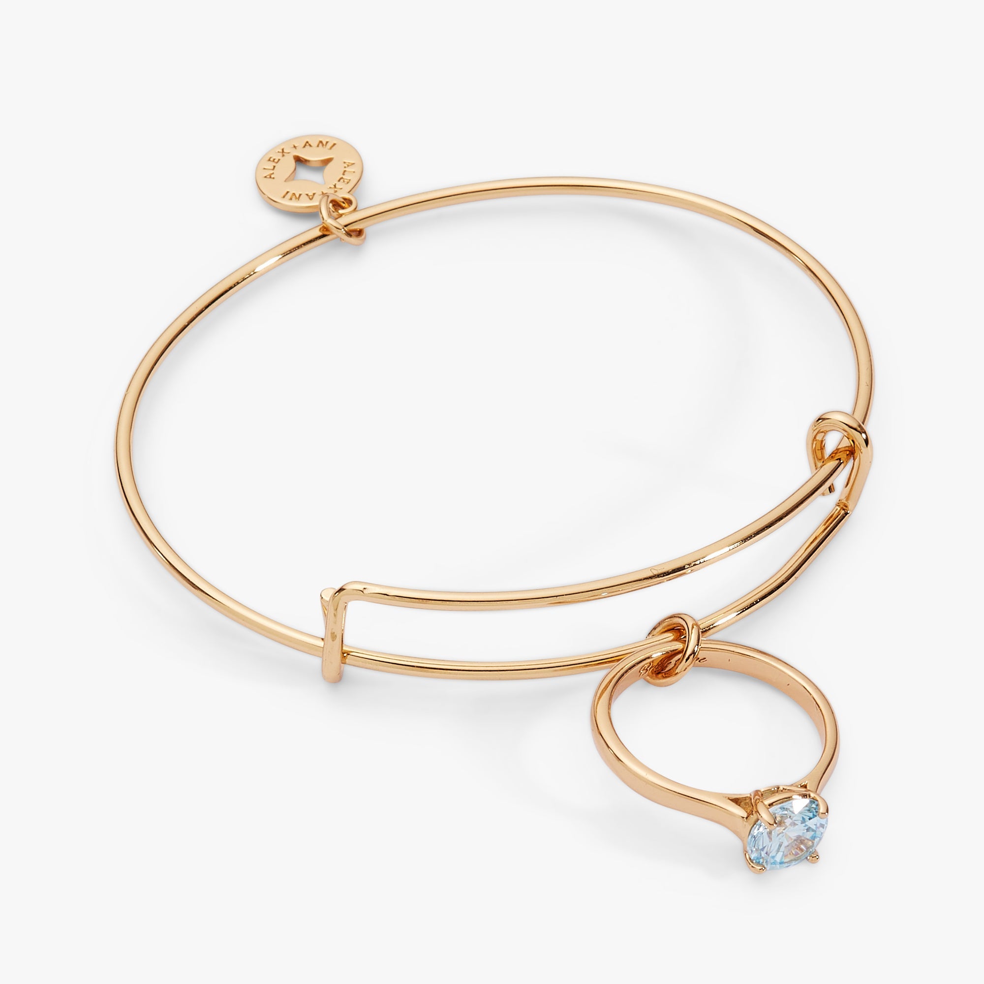 Bride-to-Be Charm Bangle Bracelet – Engagement or Bridal Shower Gift Silver | Alex and Ani