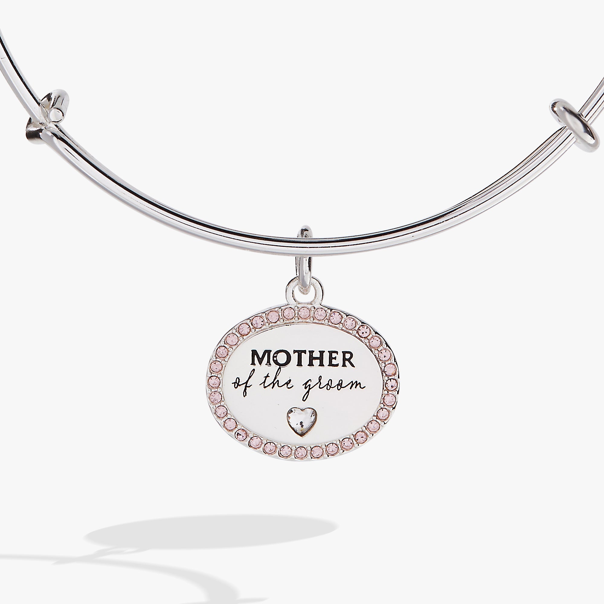 Mother of the Groom Wedding Bangle – Classic Keepsake Jewelry Gift Silver | Alex and Ani