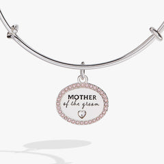 Mother of the Groom Wedding Bangle – Classic Keepsake Jewelry Gift Silver | Alex and Ani