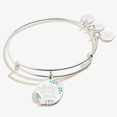 Mother of the Bride Wedding Charm Bangle – Meaningful Wedding Jewelry Gift Silver | Alex and Ani