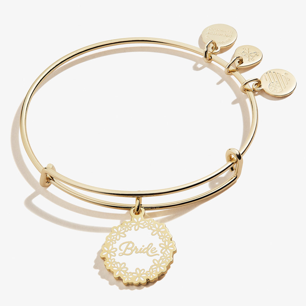 Bride Charm Bangle - Alex and Ani Gold | Alex and Ani