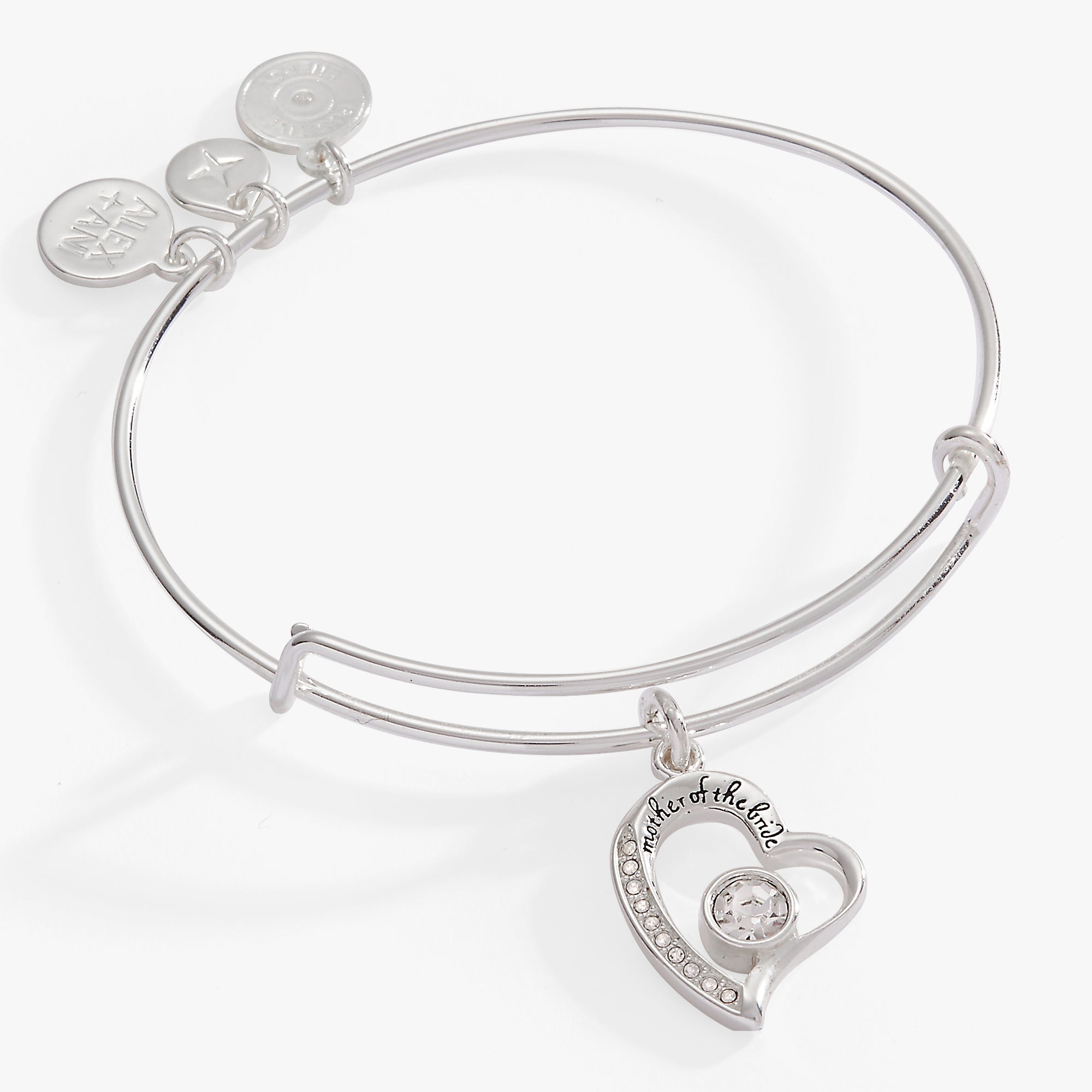 Mother of the Bride Wedding Bangle – Meaningful Jewelry Gift Silver | Alex and Ani