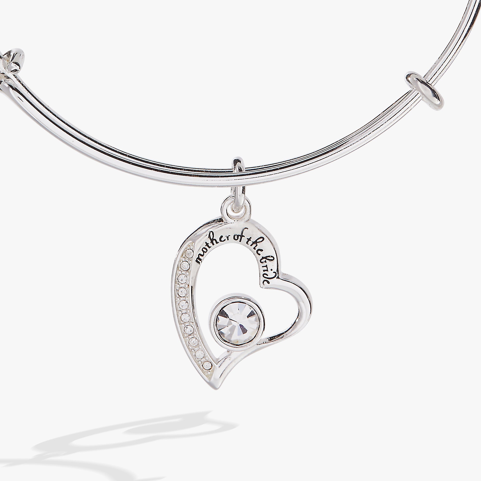 Mother of the Bride Wedding Bangle – Meaningful Jewelry Gift Silver | Alex and Ani