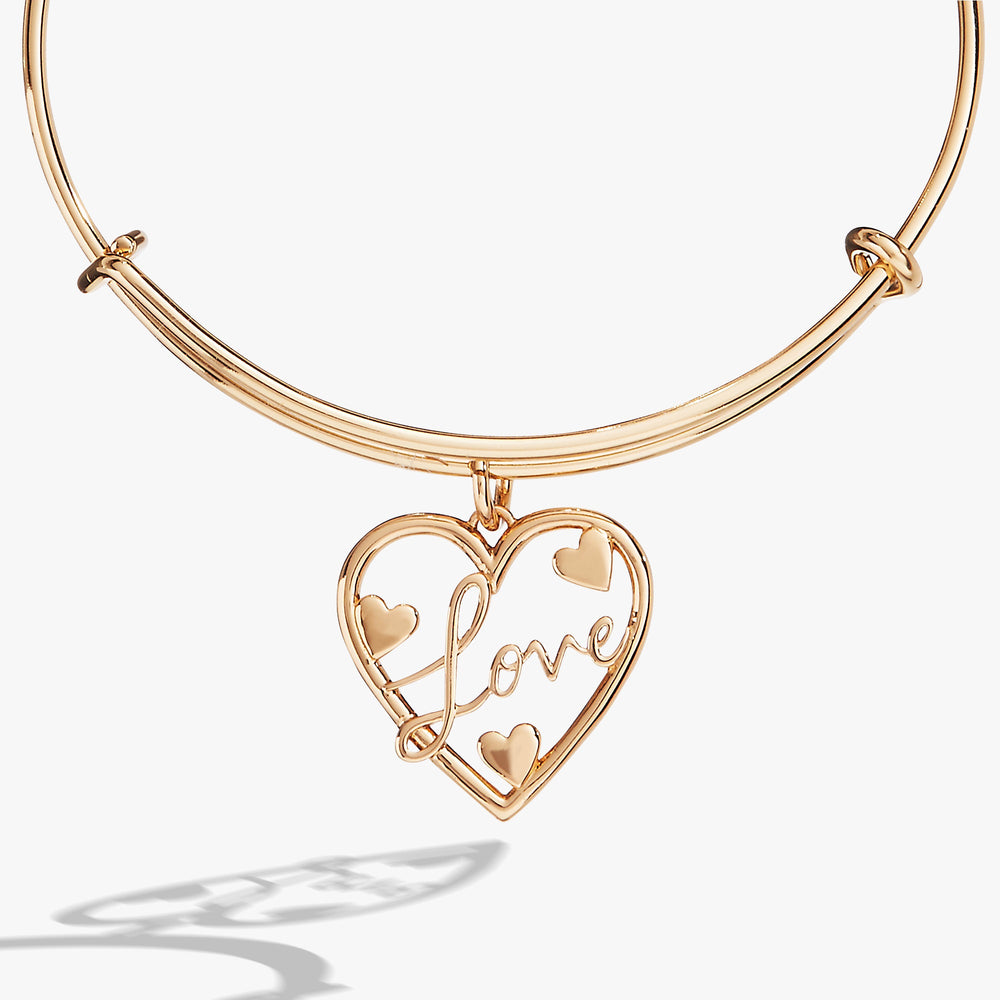 Love Bangle Gold | Alex and Ani