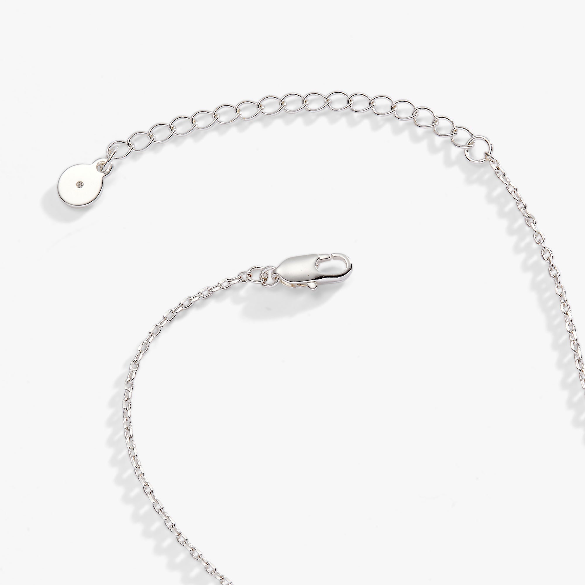 Crystal Heart Slider Necklace Tri-Tone | Alex and Ani
