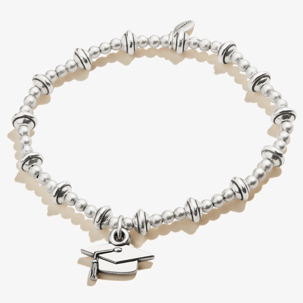 Class of 2021 Stretch Bracelet - Alex and Ani Rafaelian Silver | Alex and Ani