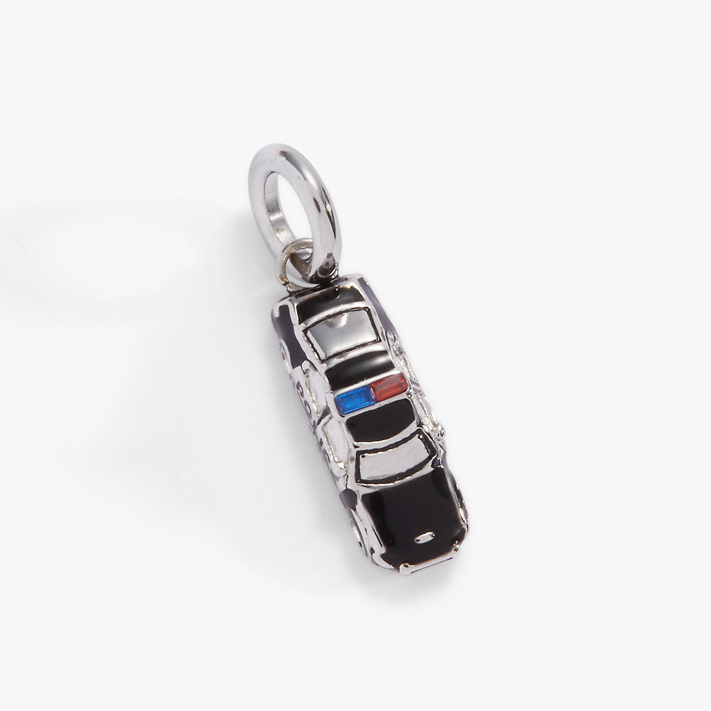 Police Car Charm Stainless Steel Silver | Alex and Ani