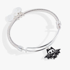 Bat Skeleton Bangle Bracelet Silver | Alex and Ani
