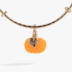 Pumpkin Textured Bangle Gold | Alex and Ani