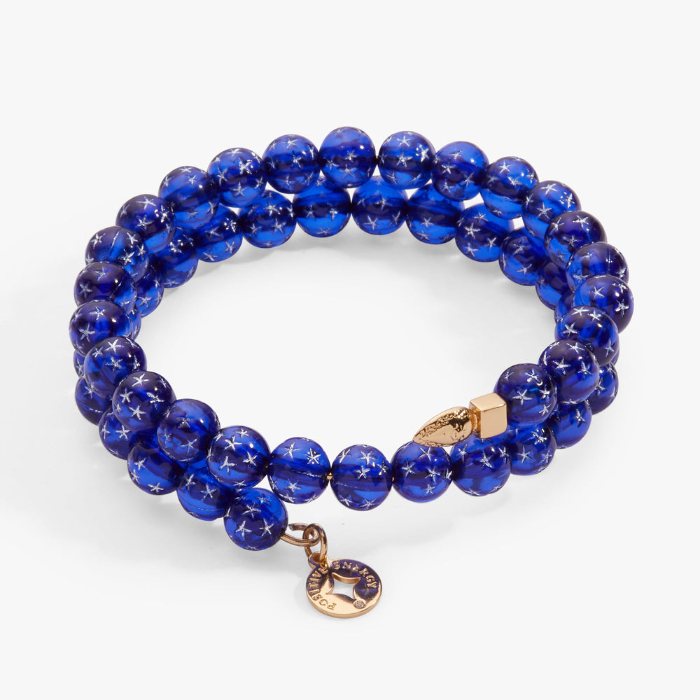 Moon Magic Beaded Wrap Bracelet Gold | Alex and Ani