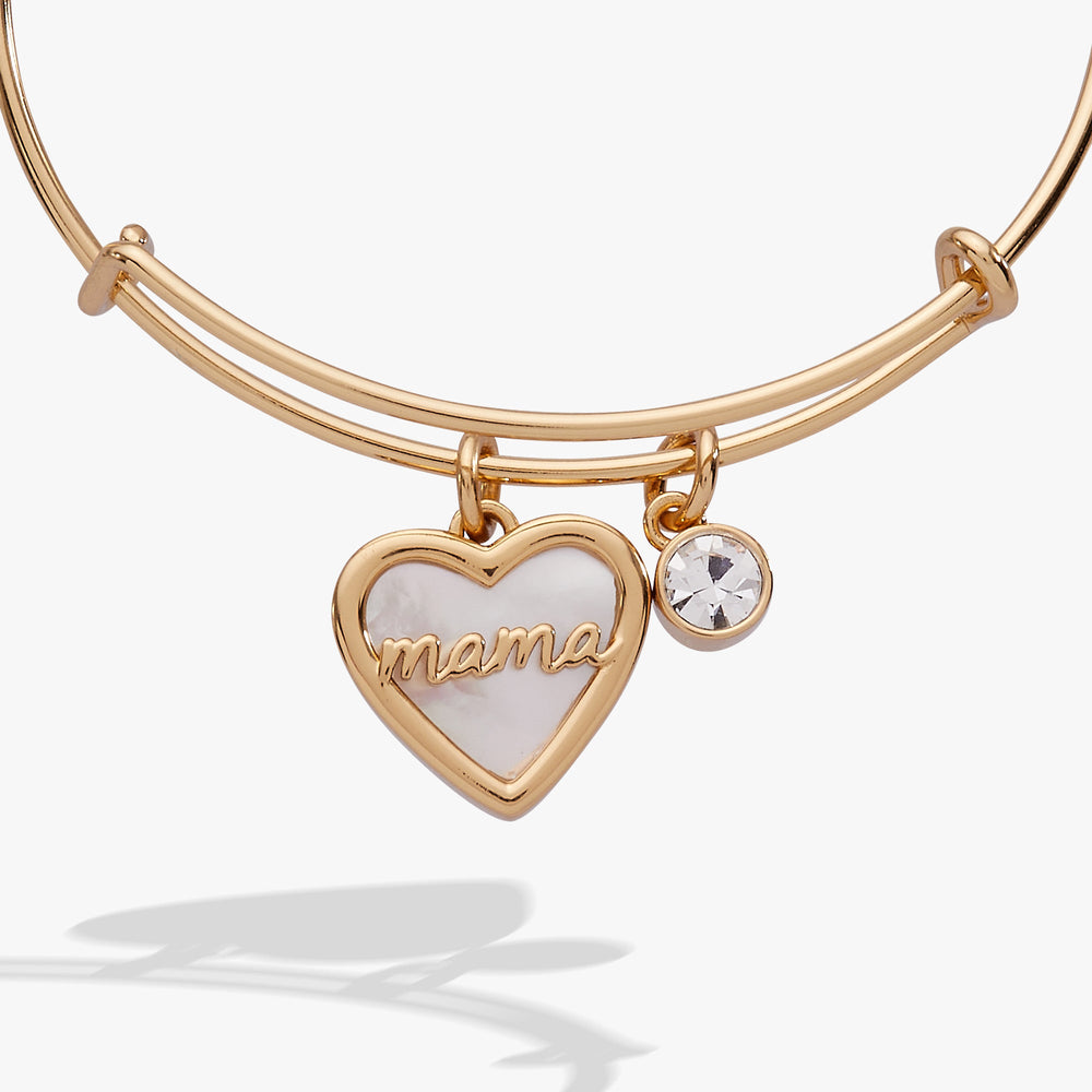BILY Mama MOP Heart EWB Duo Gold | Alex and Ani