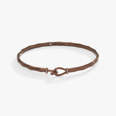 Faceted Hook Tension Bracelet Shiny Silver | Alex and Ani