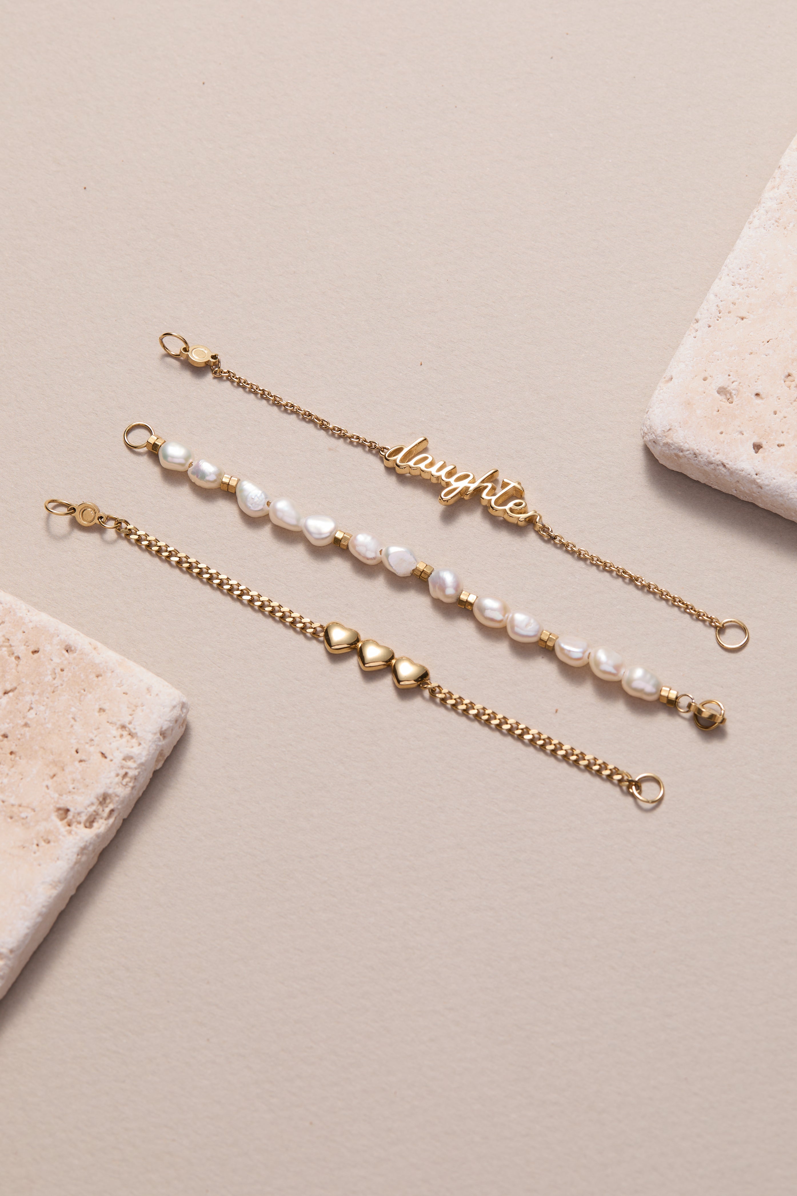 “Daughter” Strand Stainless Steel Gold | Alex and Ani
