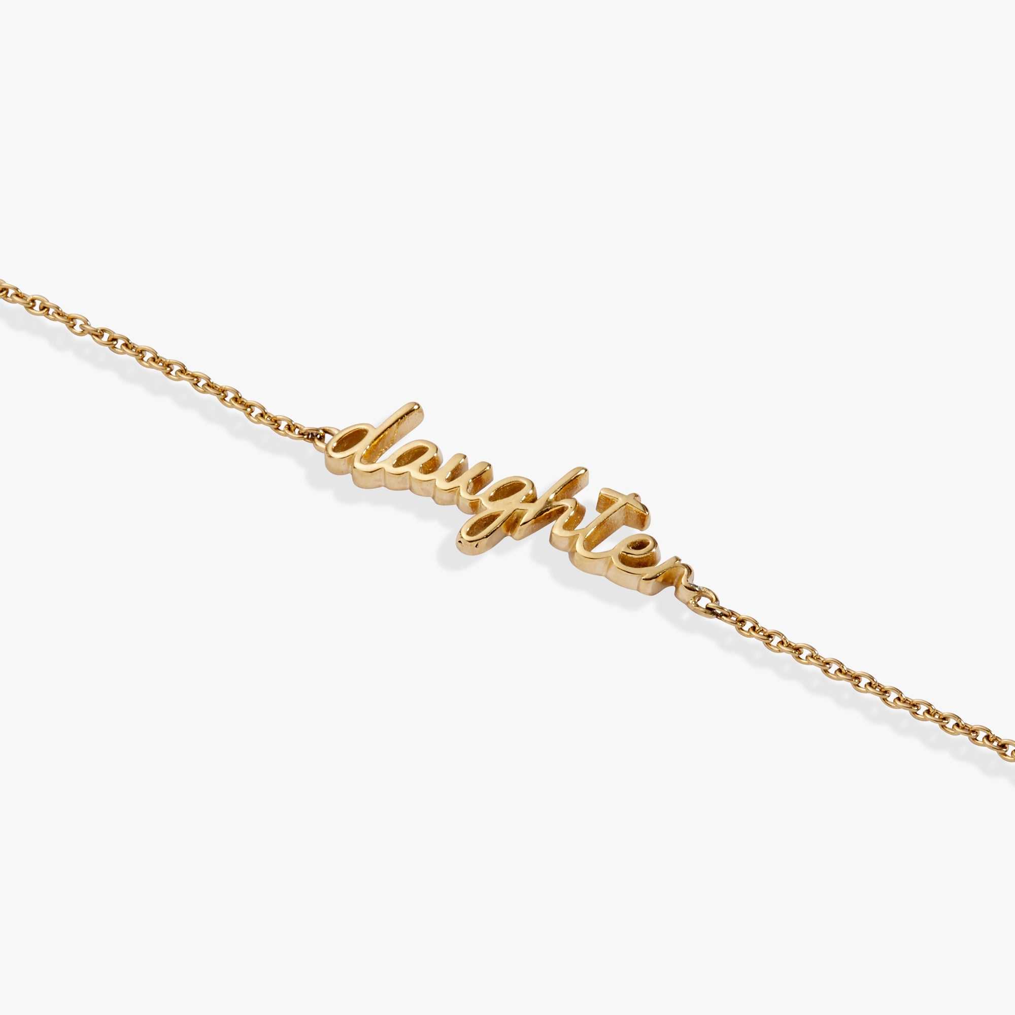 “Daughter” Strand Stainless Steel Gold | Alex and Ani