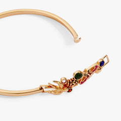 SOM - Mixed Woodland Tension Cuff Gold | Alex and Ani