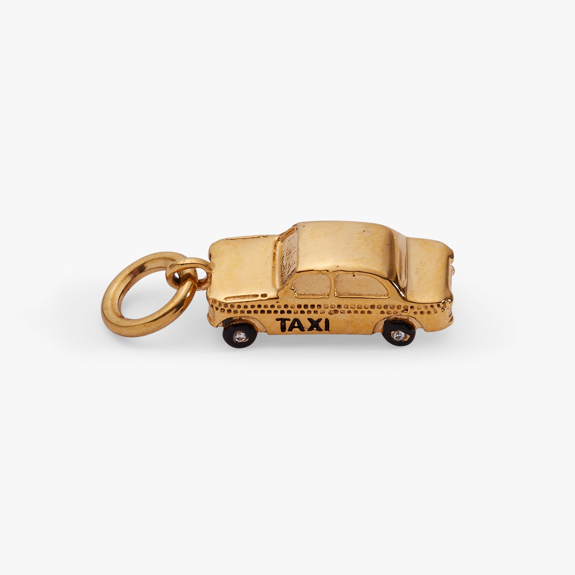 Taxi Charm Stainless Steel Gold | Alex and Ani