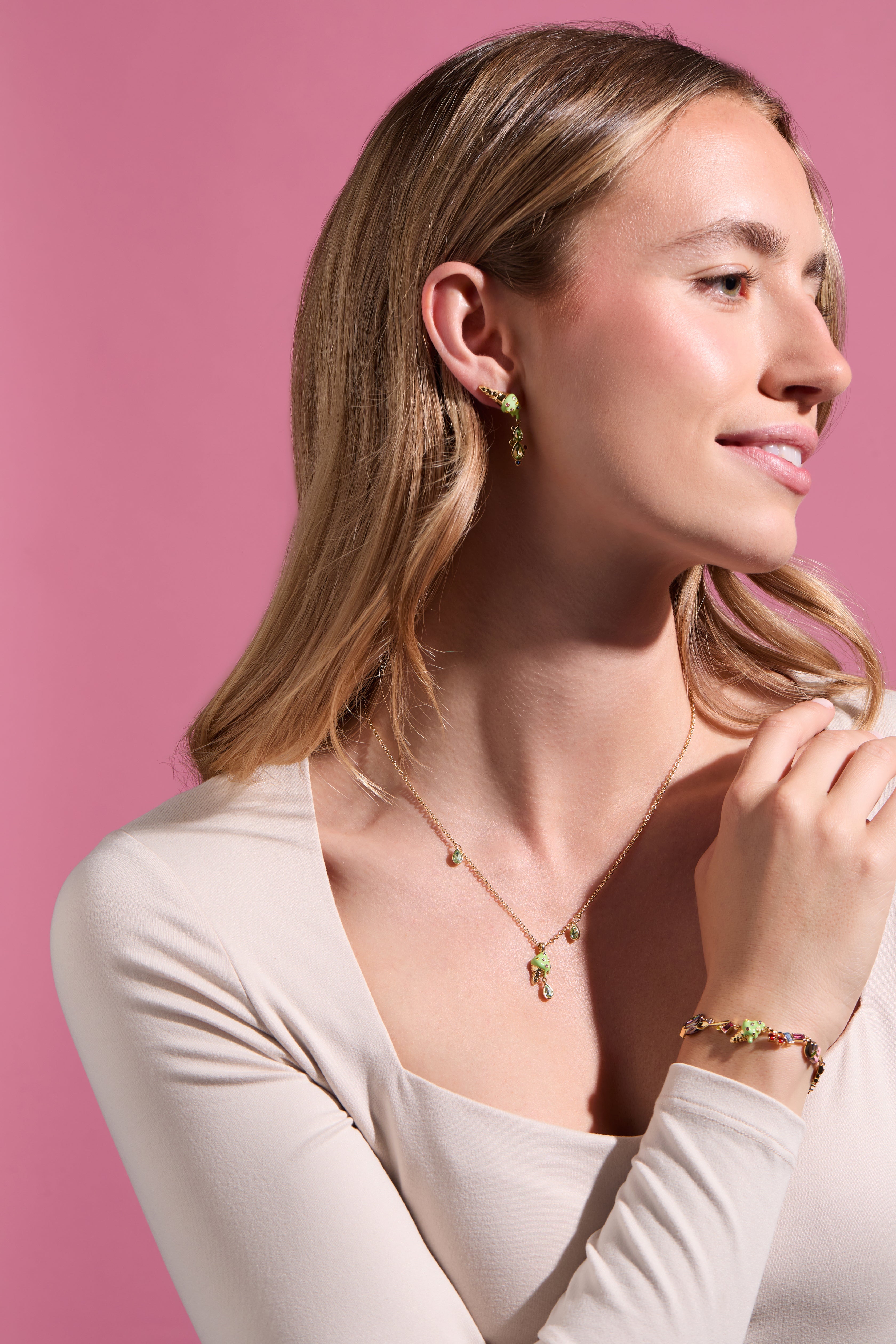 Ice Cream Pendant Gold | Alex and Ani