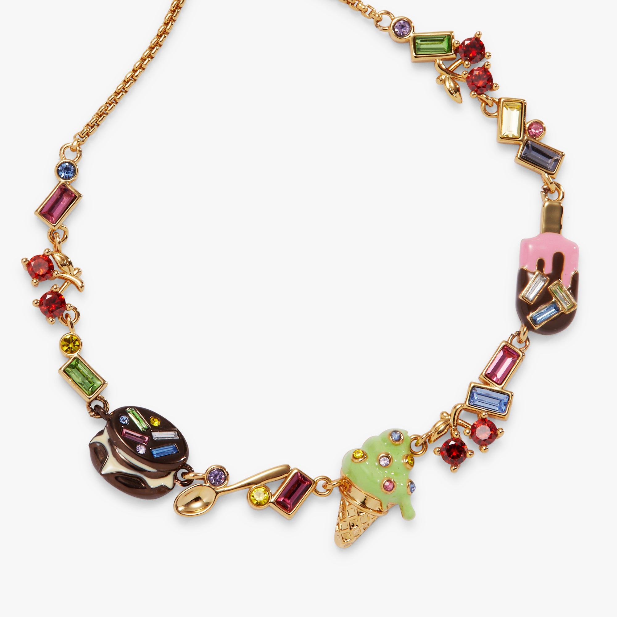 Ice Cream Bolo Bracelet Gold | Alex and Ani