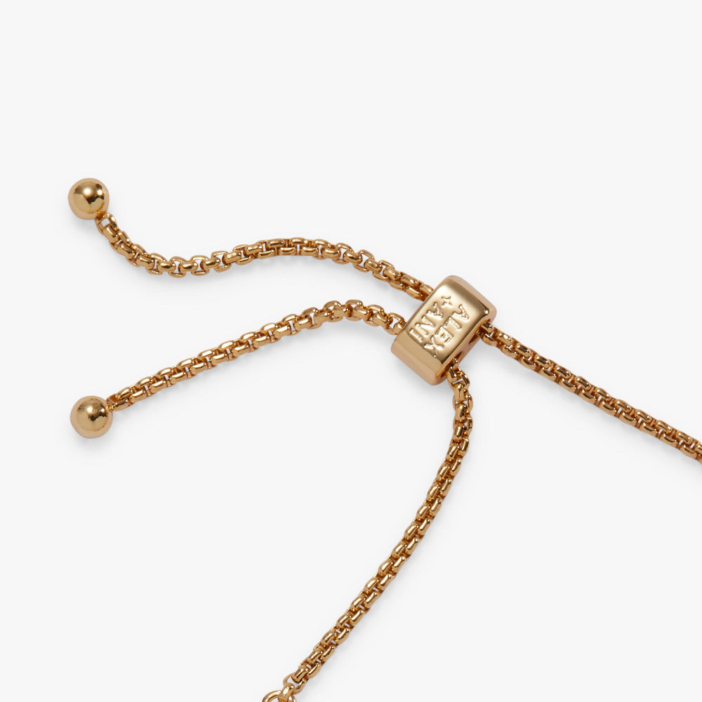 Ice Cream Bolo Bracelet Gold | Alex and Ani