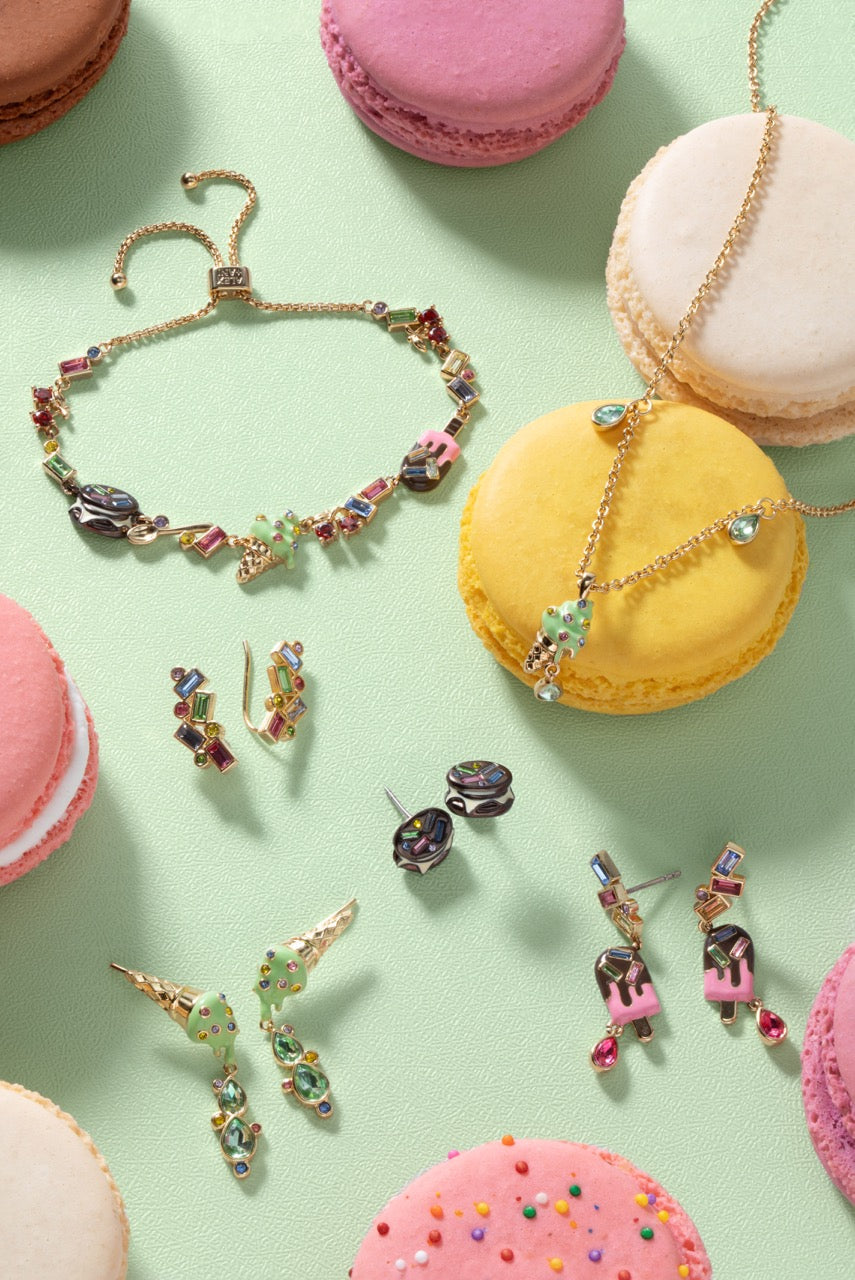Ice Cream Bolo Bracelet Gold | Alex and Ani