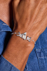 Tufted Titmouse Bracelet Silver | Alex and Ani