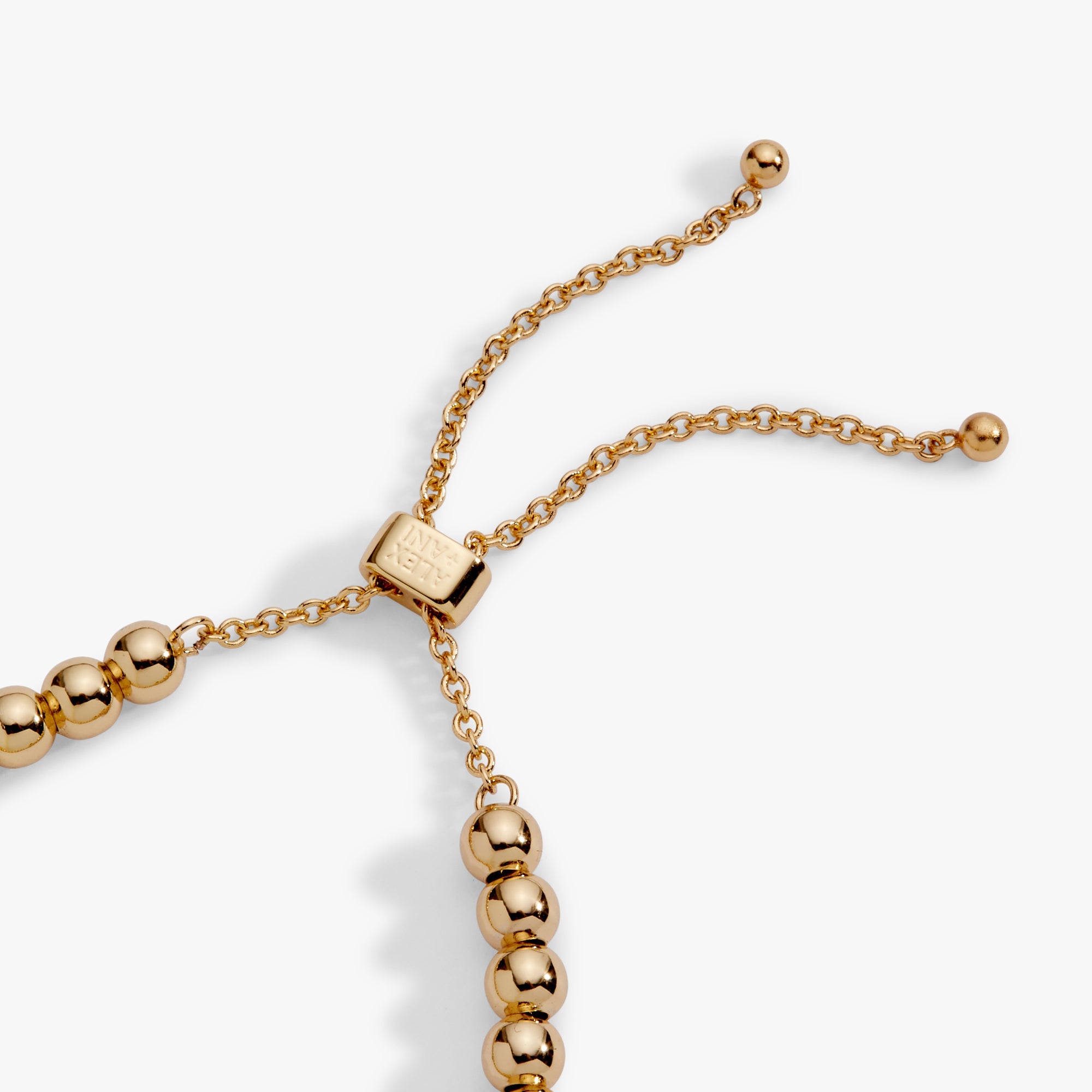 Winter Wonderland Multi Charm Bolo Bracelet Gold | Alex and Ani