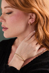 Ball Texture Cuff Bracelet Gold | Alex and Ani